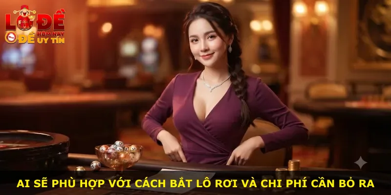 Ai sẽ phù hợp với cách bắt lô rơi và chi phí cần bỏ ra