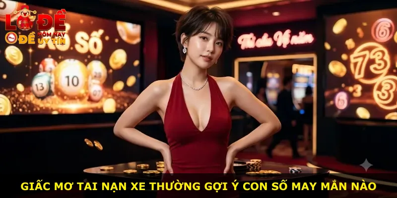 Giấc mơ tai nạn xe thường gợi ý con số may mắn nào