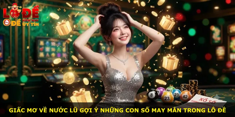 Giấc mơ về nước lũ gợi ý những con số may mắn trong lô đề