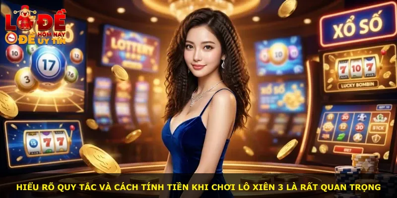 Hiểu rõ quy tắc và cách tính tiền khi chơi lô xiên 3 là rất quan trọng