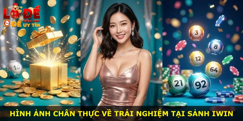 Hình ảnh chân thực về trải nghiệm tại sảnh Iwin