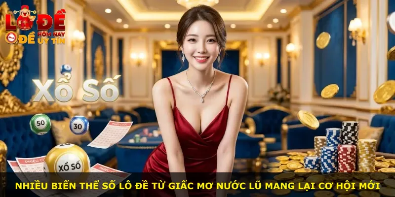 Nhiều biến thể số lô đề từ giấc mơ nước lũ mang lại cơ hội mới