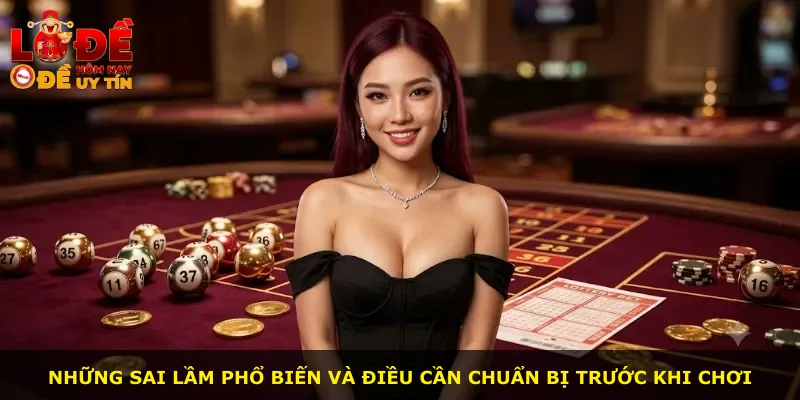 Những sai lầm phổ biến và điều cần chuẩn bị trước khi chơi
