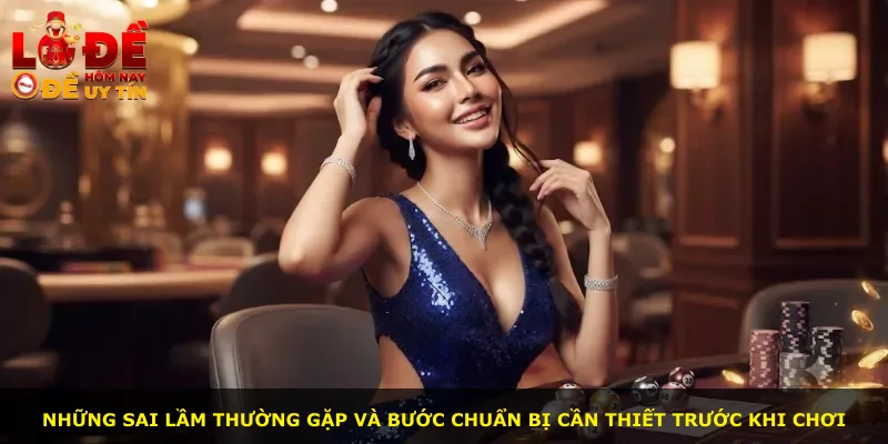 Những sai lầm thường gặp và bước chuẩn bị cần thiết trước khi chơi