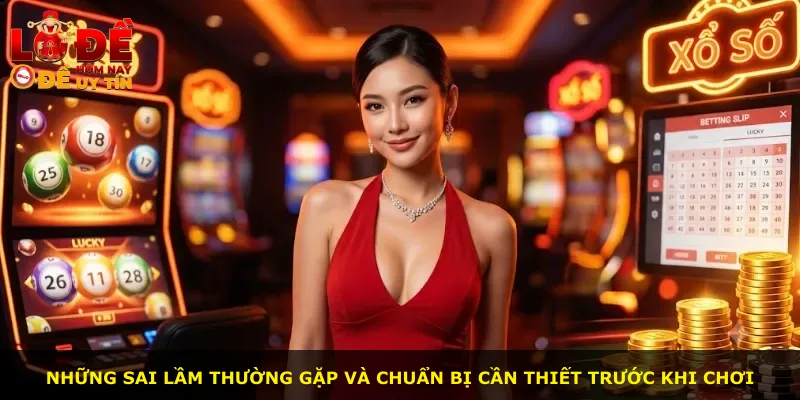 Những sai lầm thường gặp và chuẩn bị cần thiết trước khi chơi