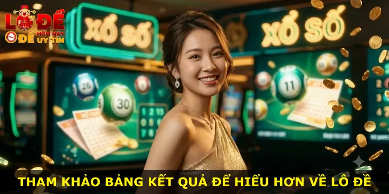 Tham khảo bảng kết quả để hiểu hơn về lô đề