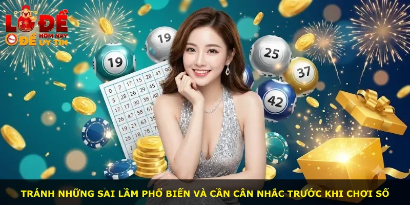 Tránh những sai lầm phổ biến và cần cân nhắc trước khi chơi số